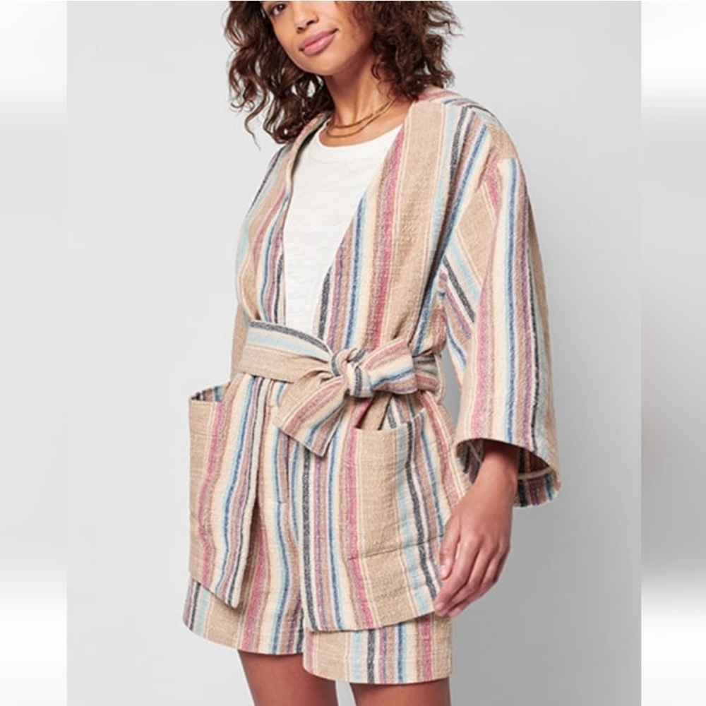 Faherty Mykonos Jacket in Surfrider Stripe